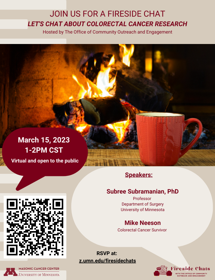 March 2023 Fireside Chat Flyer