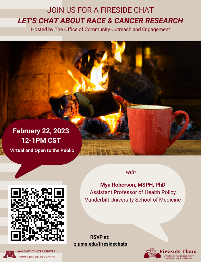 Feb. 2023 Fireside Chat Flyer
