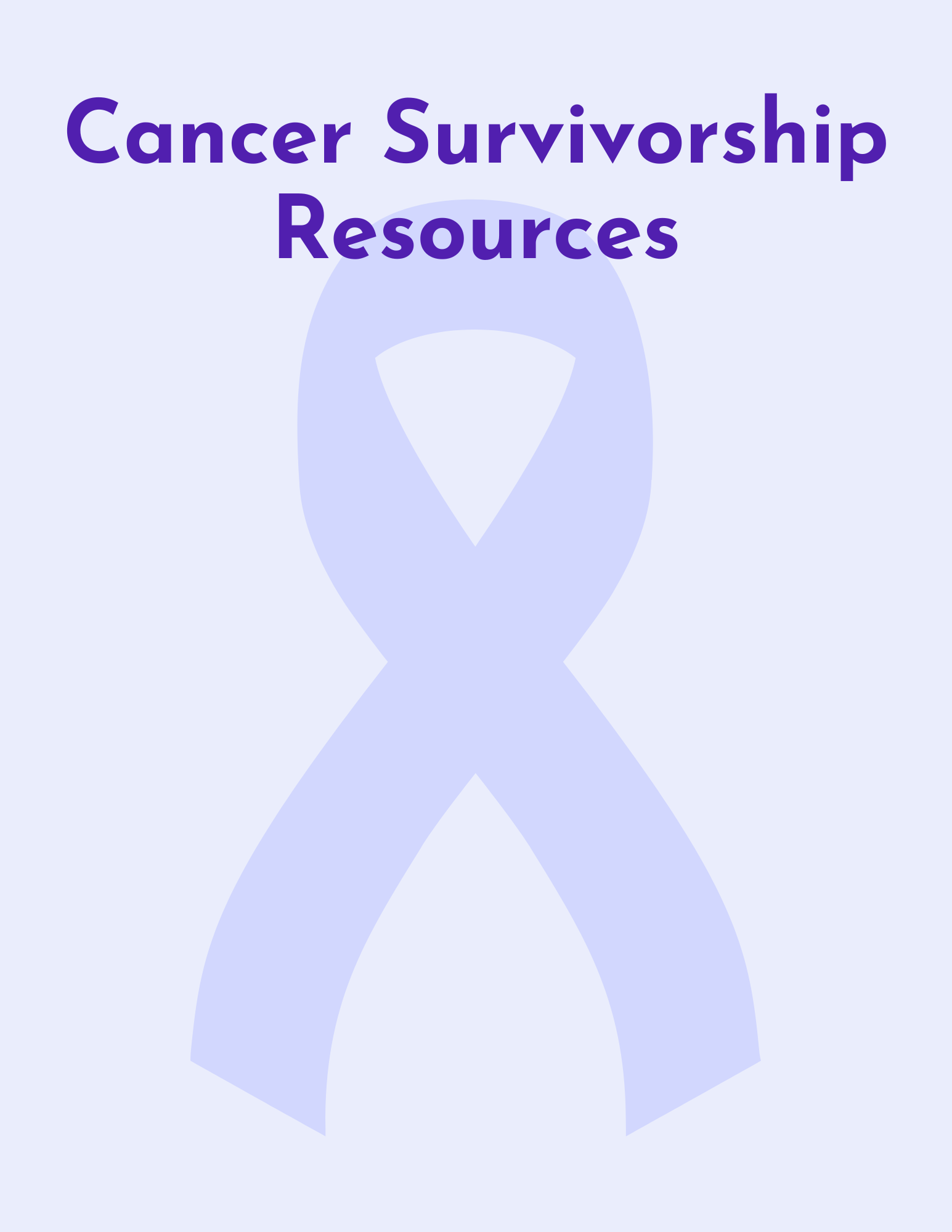 Cancer Survivorship Resources