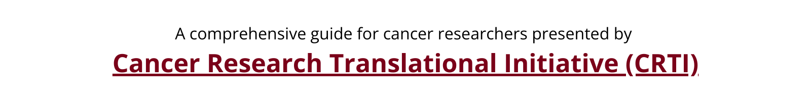 banner for translational resources