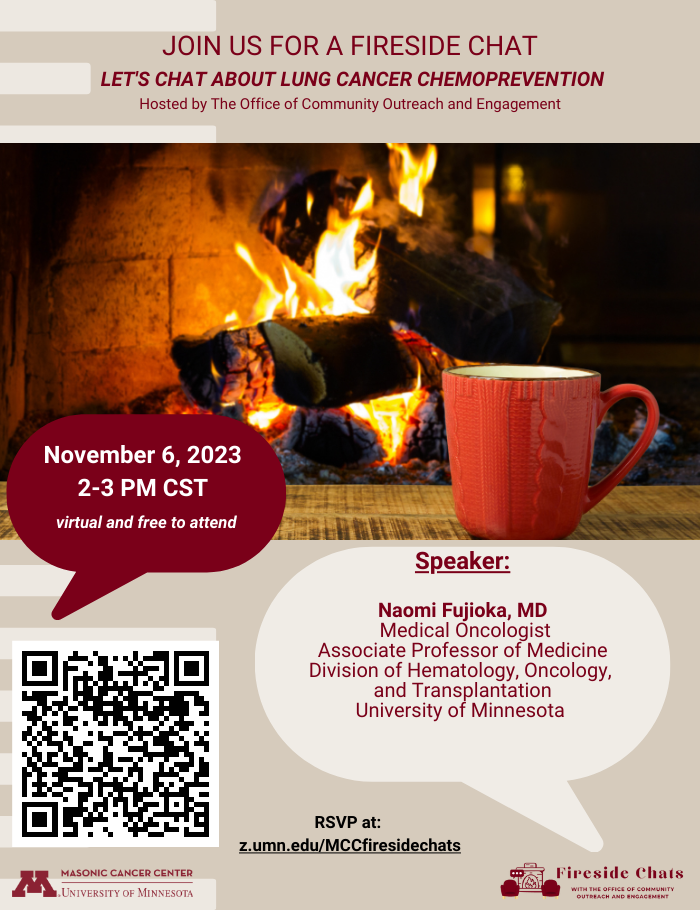 Fireside Chat November 2023 Flyer