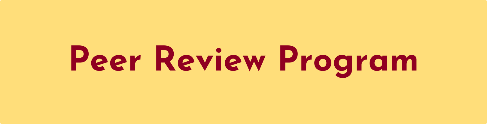 MCC Peer Review Program