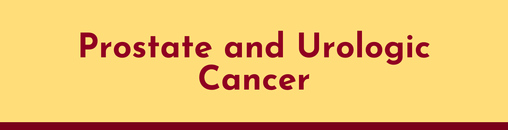 Prostate and Urologic Cancer
