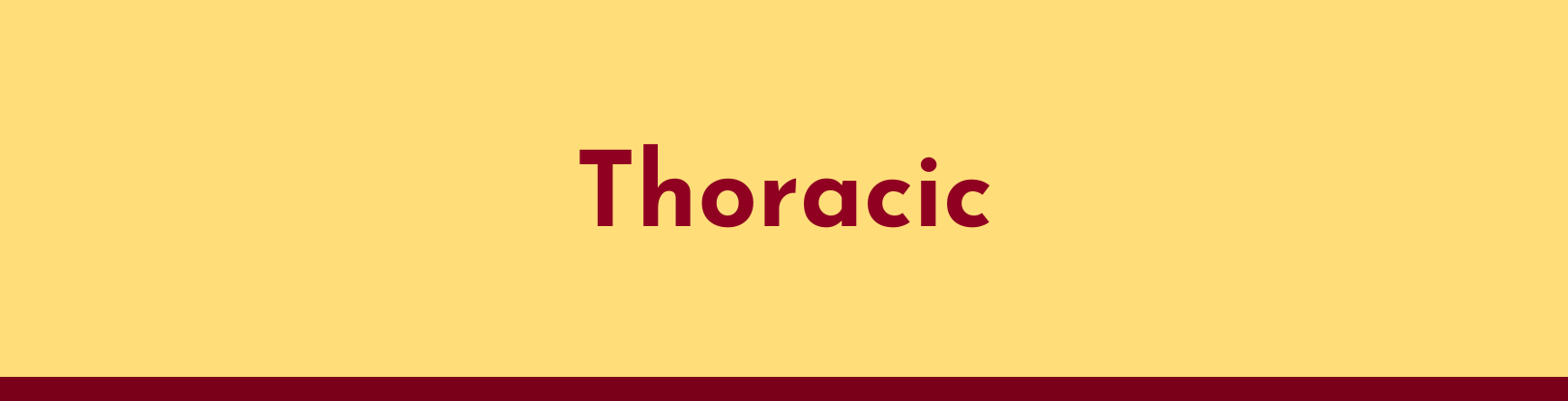 Thoracic