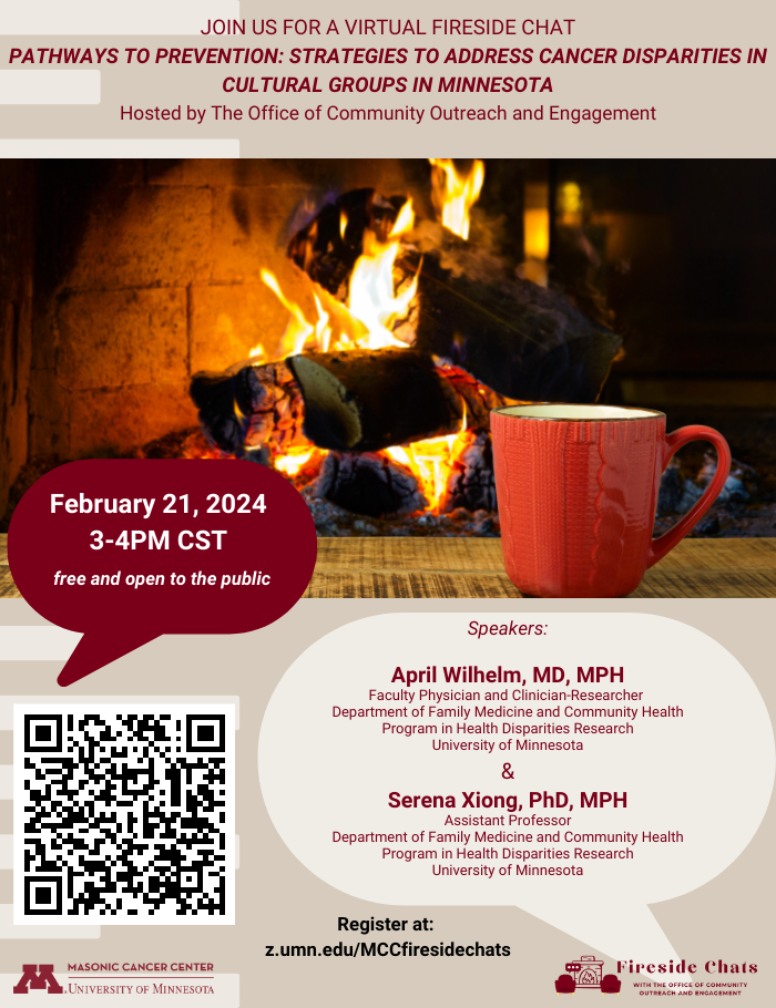 February Fireside Chat Flyer