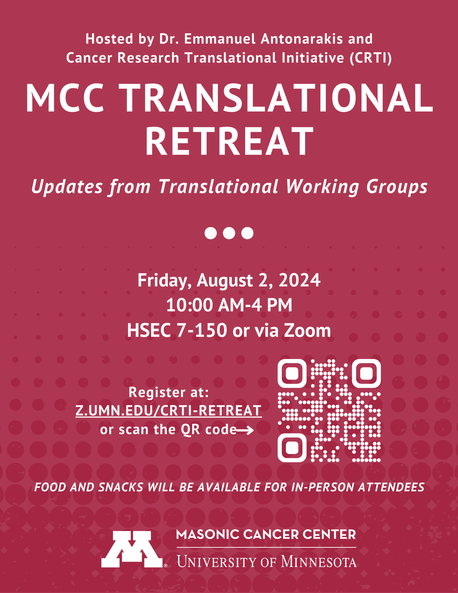 CRTI Translational Retreat