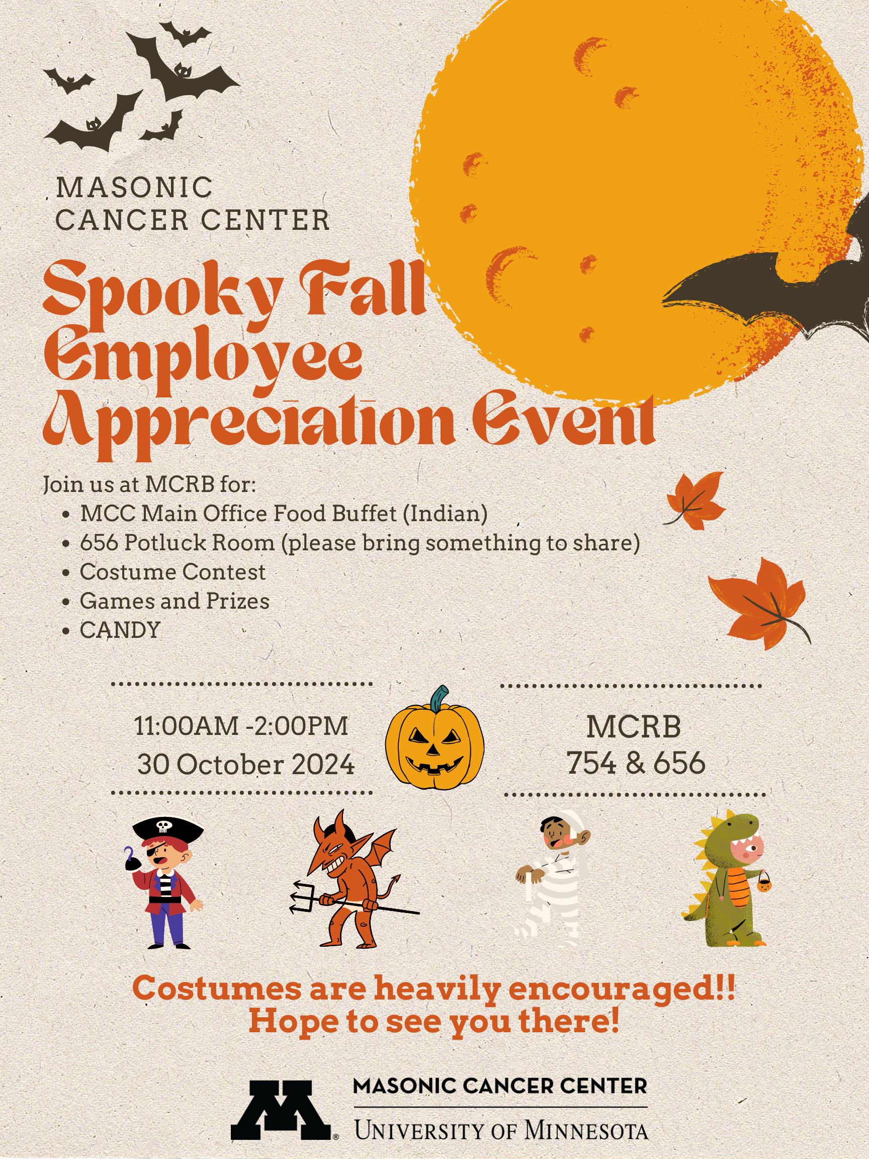 Spooky Fall Employee Engagment Event