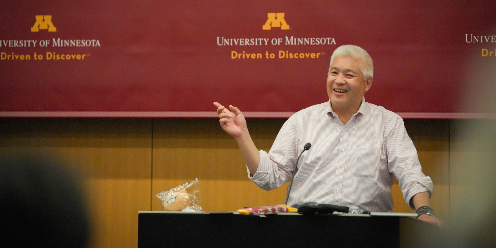 Dr. Yee speaking at a conference