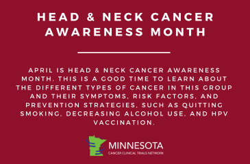 head and neck cancer awareness month