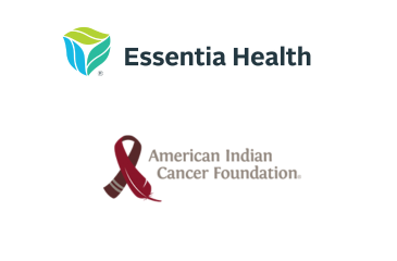 Essentia Health and American Indian Cancer Foundation logos