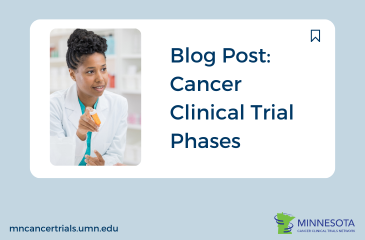New MNCCTN blog post about cancer clinical trial phases