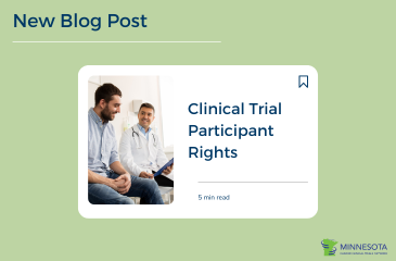 New blog post with info on clinical trial participant rights