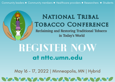 National Tribal Tobacco Conference Promotional Graphic May 16-17, 2022